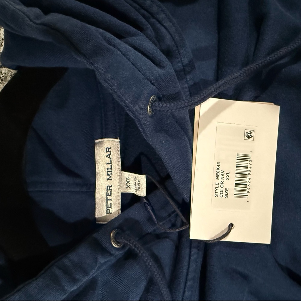 Peter Millar Navy Hoodie